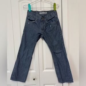 Men’s slim straight cut Express denim jeans (no stretch) Rocco 28x30